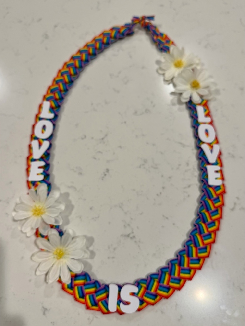 PRIDE LEI/Rainbow LEI Love IS Love